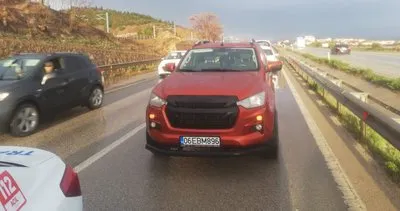 Zincirleme kazada aynı aileden 3 kişi yaralandı #kirikkale