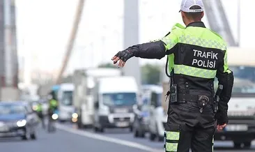 1604 araç trafikten men edildi