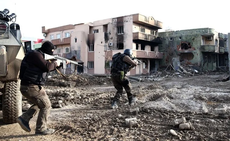 Cizre’de Şehit Jandarma Astsubay Kıdemli Çavuş Burak Demirci operasyonu sürüyor