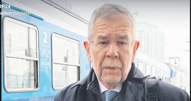 Van der Bellen'in tercihi tren oldu - - Avrupa Haberleri