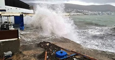 Milas ve Bodrum’da eğitime yağış engeli