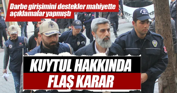 Alparslan Kuytul tutuklandı