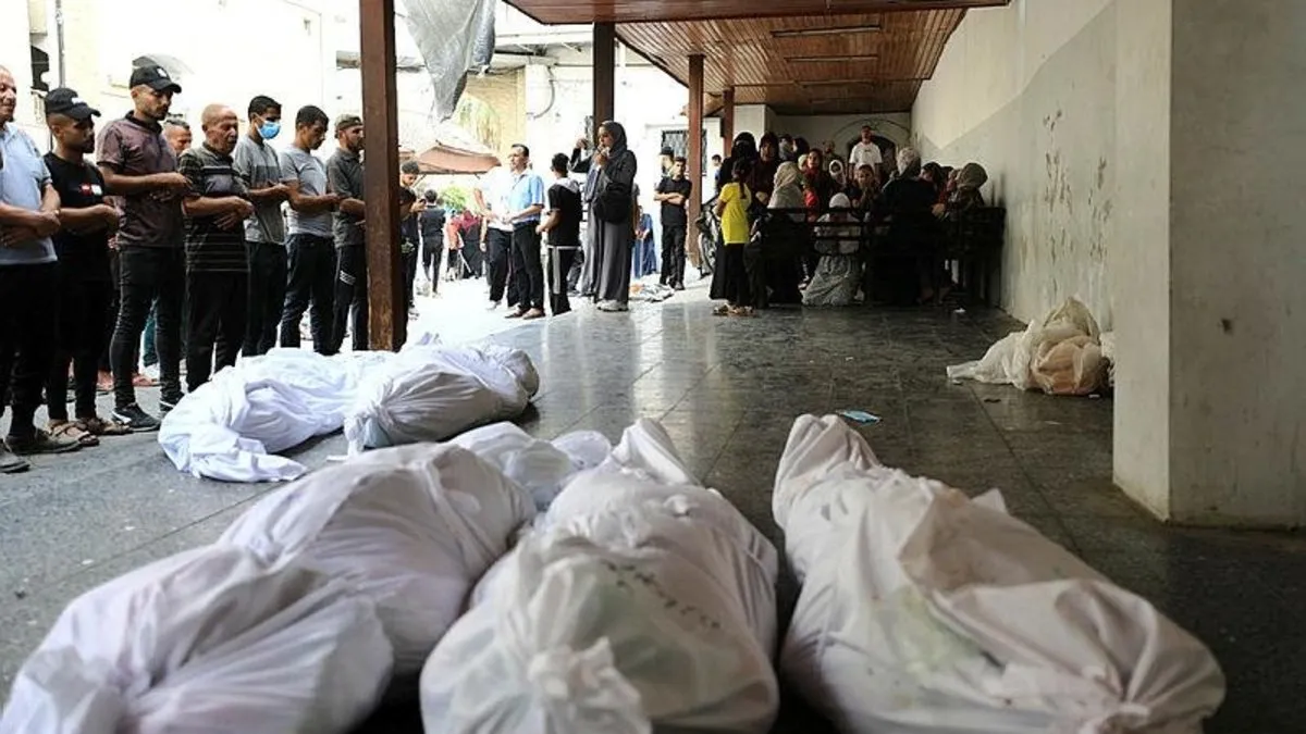 Katil İsrail'in son 10 günde 584 Filistinli öldürdü