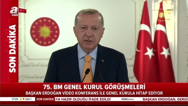 Son dakika: Cumhurbaşkanı Erdoğan'dan BM Genel Kurulu'nda flaş açıklamalar | Video