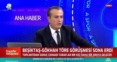Beşiktaş’ta Gökhan Töre görüşmesi sona erdi!
