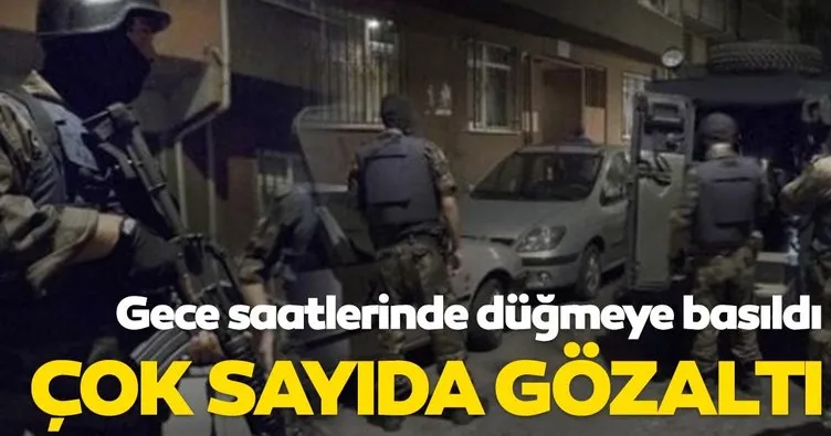 Son dakika: İstanbul’da DEAŞ operasyonu; Çok sayıda gözaltı var