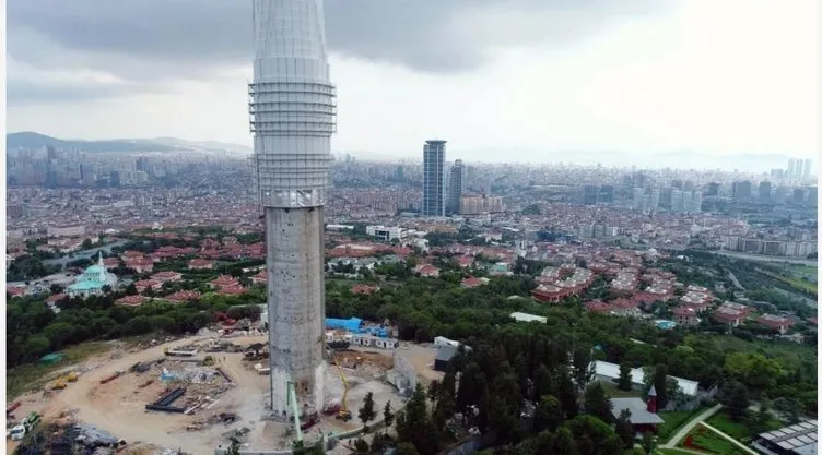 İstanbullular merakla bekliyordu! Küçük Çamlıca TV-Radyo Kulesi eylülde faaliyete geçecek