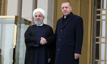 Başkan Erdoğan Ruhani ile görüştü