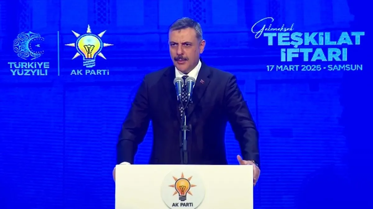 İçişleri Bakanı Mustafa Çiftçi Samsun Geleneksel Teşkilat İftarı’nda konuştu İçişleri Bakanı Mustafa Çiftçi Samsun Geleneksel Teşkilat İftarı’nda konuştu