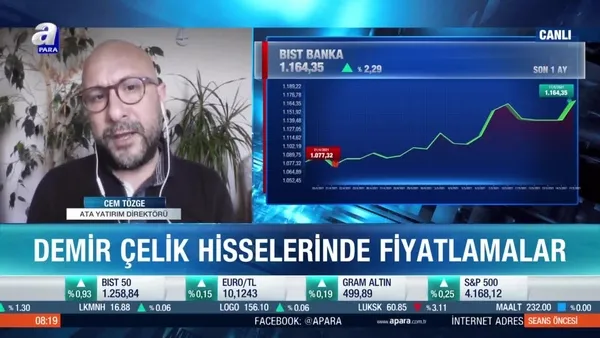 Cem Tözge: Borsa İstanbul'da banka hisseleri daha da ucuz hale geldi