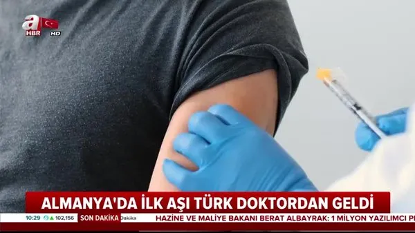 Son dakika: Türk doktorun bulduğu corona virüsü aşısı Almanya'da 12 kişiye yapıldı | Video