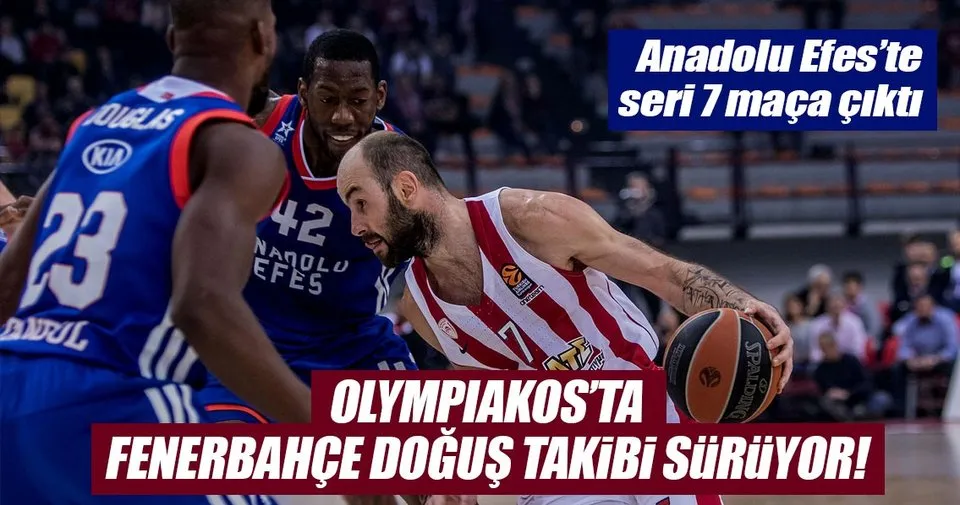 Anadolu Efes, Olympiakos'u zorladı ama yıkamadı - Spor ...