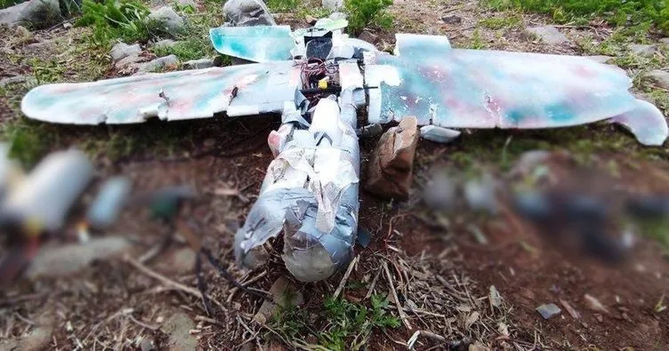 PKK’lı teröristler maket uçakla saldırmaya kalktı! İmha edildi