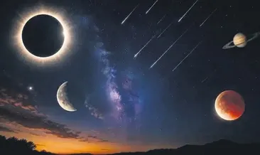 Bu ay gökyüzünde şölen var