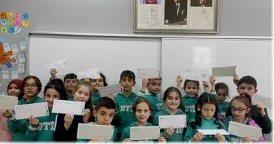 Minik kalplerde anlamlı mektup #erzincan