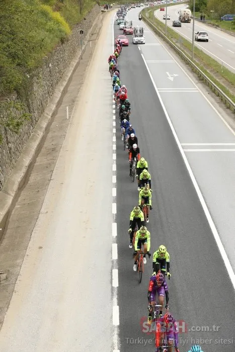 55. Cumhurbaşkanlığı Türkiye Bisiklet Turu’ndan renkli kareler