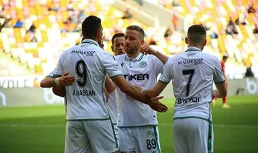 Konyaspor, Malatya deplasmanında 3 golle kazandı!