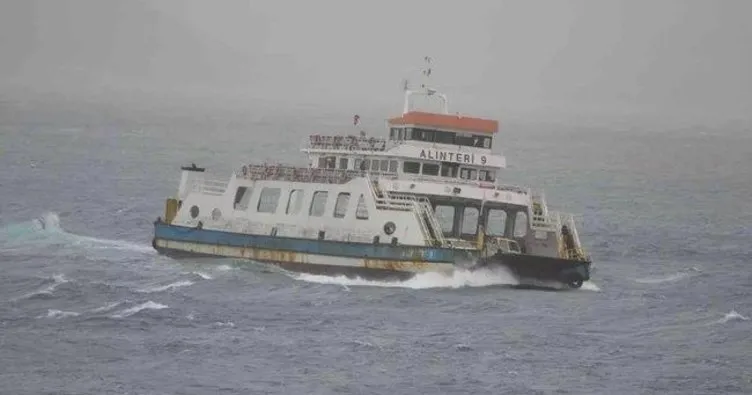 Çanakkale’de adalara yarınki feribot seferleri iptal