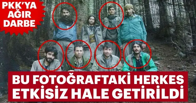 PKK’nın Karadeniz grubu tek tek öldürüldü