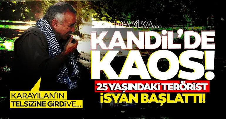 Son dakika haber: PKK’lı teröristler arasında kaos çıktı! Terör örgütünde Murat Karayılan’a isyan başladı...