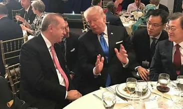 Son dakika: Cumhurbaşkanı Erdoğan yarın Trump ile görüşecek