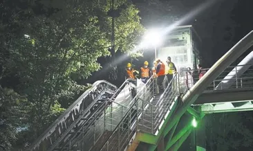 Yürüyen merdivenler elden geçiriliyor