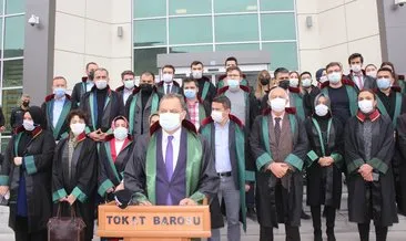 Öldürülen genç avukat için Tokat’taki meslektaşları ayakta