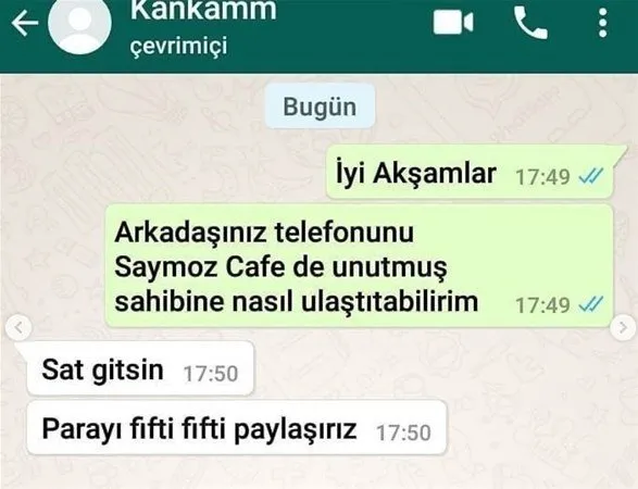 Whatsapp'tan bu mesajı atınca olanlar oldu!