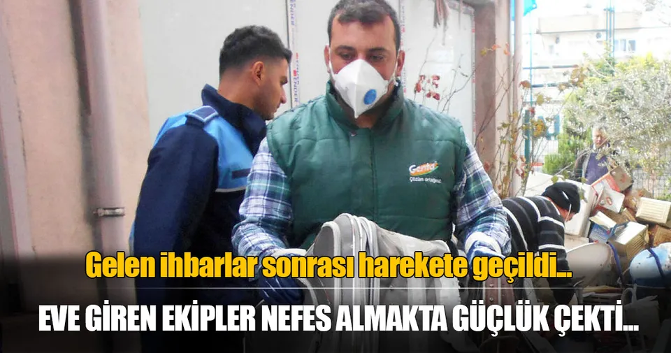 Tarsus�ta çöp ev operasyonu Son Dakika Haberler