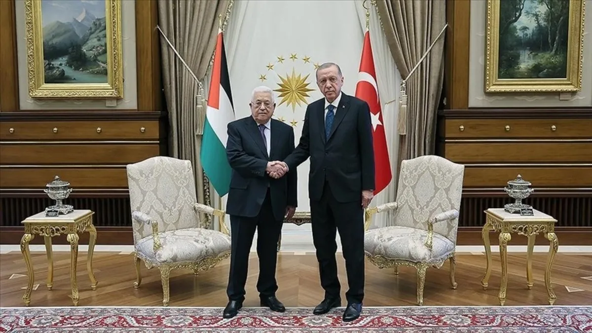 Ankara’da kritik görüşme! Filistin Devlet Başkanı Mahmud Abbas Başkan Erdoğan ile görüşecek