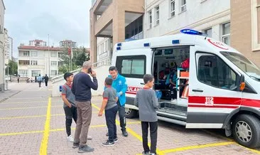 Yangın ziline basan öğrenci izdihama neden oldu: 14 yaralı #kayseri