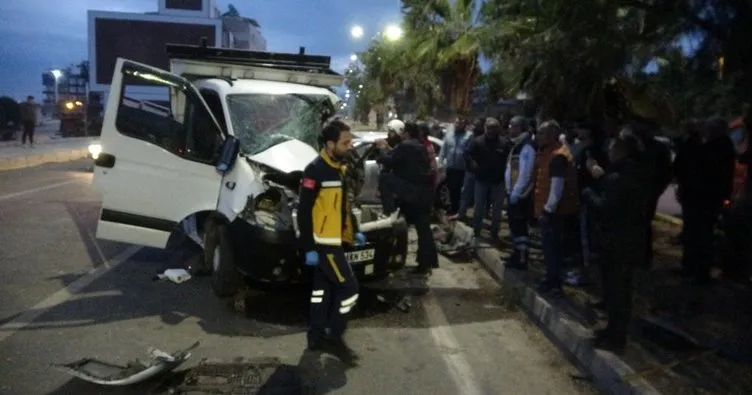 Mersin’de trafik kazası: 1 ölü 3 yaralı