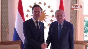 Cumhurbaşkanı Erdoğan, Hollanda Başbakanı Rutte’yi kabul etti