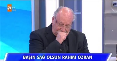 Müge Anlı’da Rahmi Özkan’ın torunu Deha Uğur Özkan’ın vefatı gözyaşlarına boğdu!