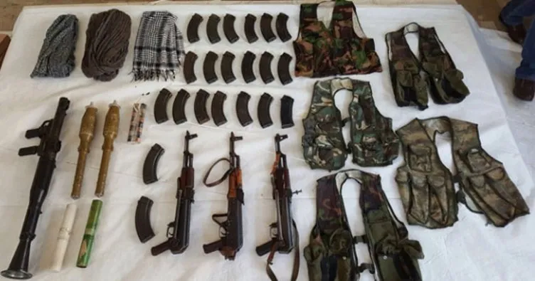 Kıran-6’da PKK’ya ait silah ve mühimmat ele geçirildi