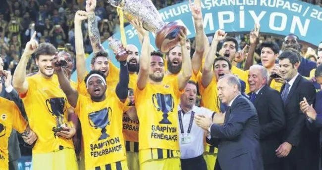 Cumhurbaşkanı’ndan tebrik Fenerbahçe’den teşekkür