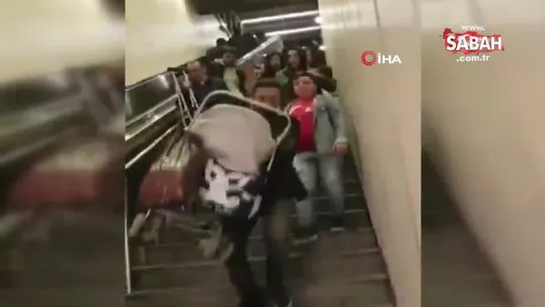 İstanbul'da Cennet metrobüs altgeçidindeki yürüyen merdiven ve asansörün bozuk olması engellilere zor anlar yaşatıyor!