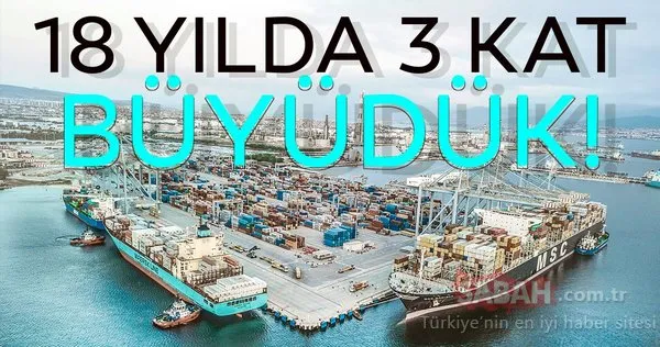Türkiye 18 yılda 3 kat büyüdü!