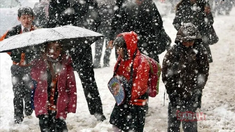 Bugün okullar tatil mi oldu, hangi illerde okullar tatil? 20 Ocak Perşembe Ankara ve İstanbul’da okullar tatil mi edildi?