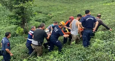 Teleferik mekanızması üzerine düştü