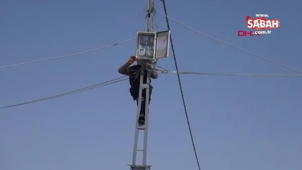Bingöl'de, kaçak elektriğe karşı direklere 3 bin sayaç