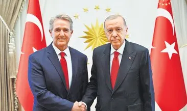 Erdoğan Flake’i kabul etti