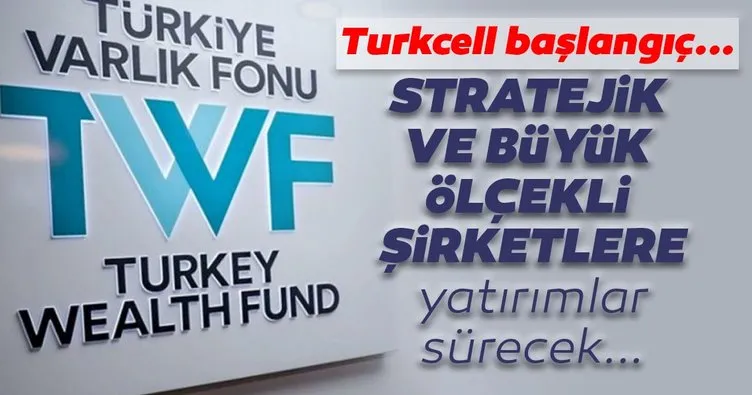 Türkiye Varlık Fonu Genel Müdürü Sönmez: TVF, stratejik ve büyük ölçekli şirketlere bakacak ve yatırım yapacak