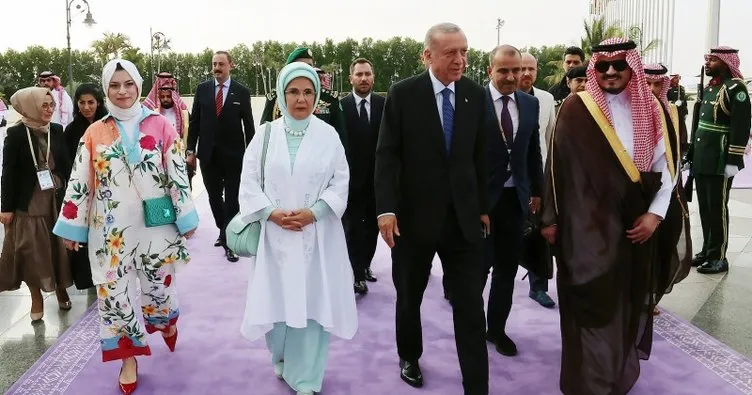 Başkan Recep Tayyip Erdoğan Suudi Arabistan’da