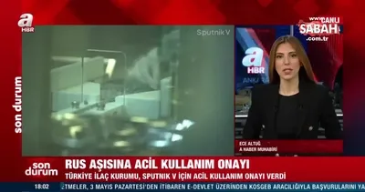 Rus aşısı ’Sputnik V’nin kullanımına onay verildi... Tüm detaylar A Haber’de! | Video