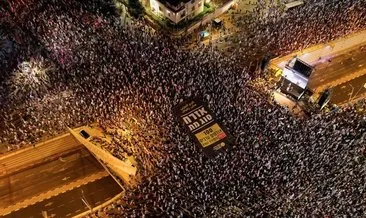 Yüz binlerce İsrailli yargı reformu ve Filistinlilere yapılan şiddet için yürüdü