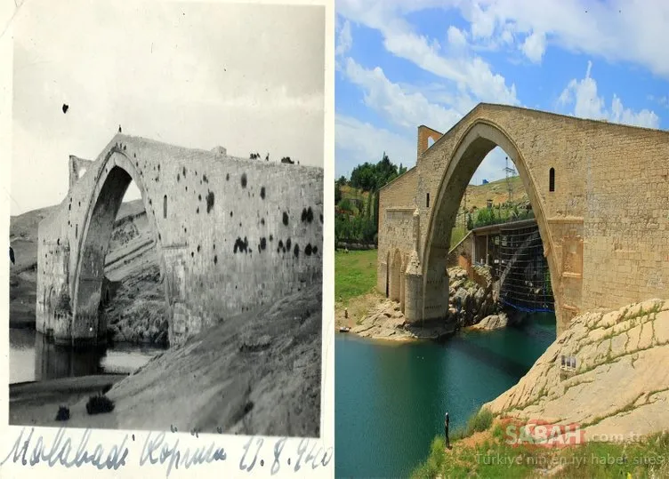 Tarihi yapıların asırlık yolculuğu aynı kadrajdan görüntülendi