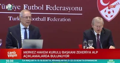 MHK Başkanı Zekeriya Alp’ten flaş ’Zorlu’ ve Ali Koç açıklaması!