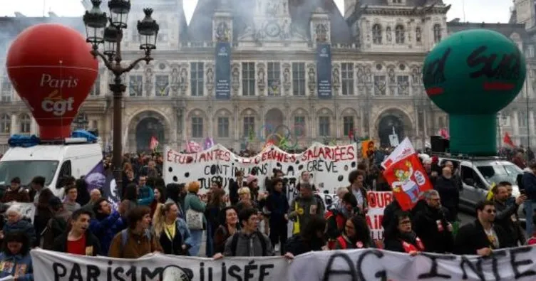 Fransa yeni protesto dalgasına hazırlanıyor: 250 noktada büyük gösteriler