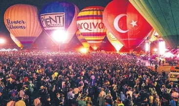 Ürgüp’te balonlar Buray’la havalandı
